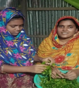 Now, changed Aklima’s thinking