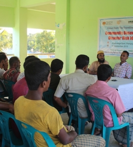 JAGO NARI are making people and organizations aware of climate change issues