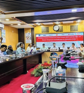 Workshop on “Cyclone National Early Action Protocol and disaster management fund” held