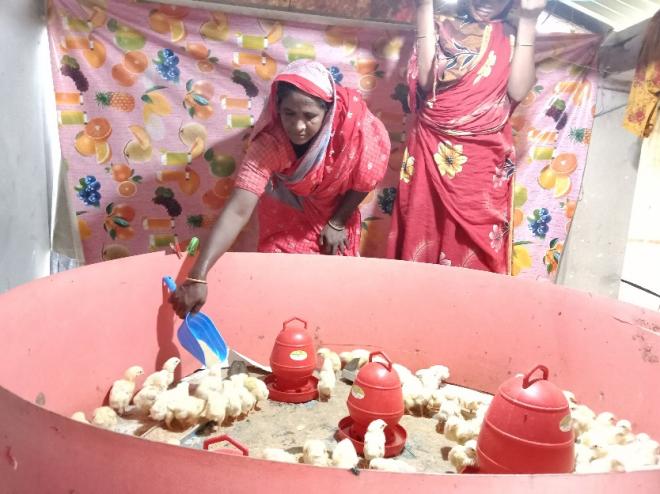 VSLA meeting and loan made confident of Kulsum to earn money through IGA