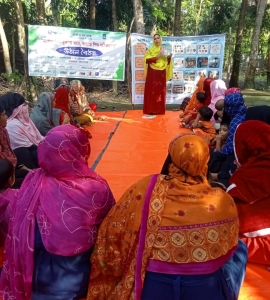 Shahinoor single-handedly mobilized a community to create a healthy community