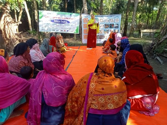 Shahinoor single-handedly mobilized a community to create a healthy community
