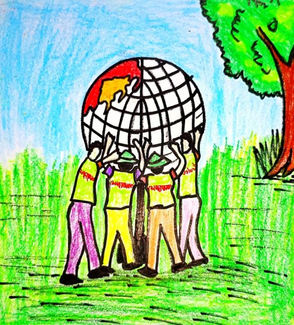Create largest disaster globe
