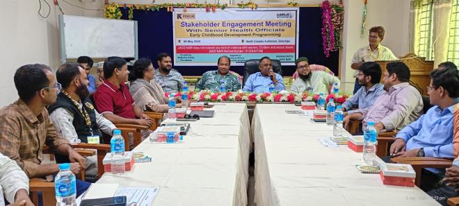 Jagonari ECD Project Meeting Held with Health and Family Planning Department Officials in Patuakhali