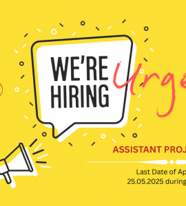 Urgent Recruitment | Post: Assistant Project Officer