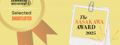 JAGONARI shortlisted for Sasakawa Award 2025