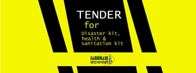Tender: Disaster kit, health and sanitation kit