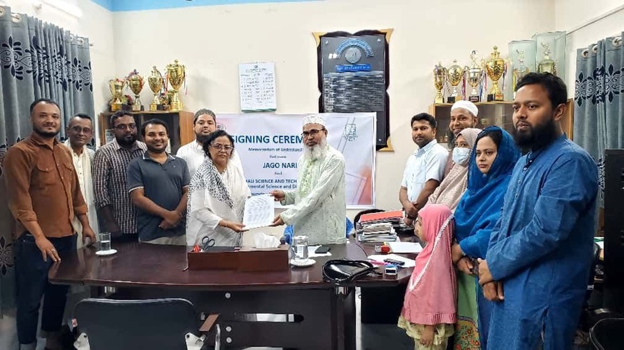 JAGO NARI and PSTU Forge Strategic Partnership MoU