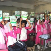 Jagonari’s activities to raise awareness about WASH among school students