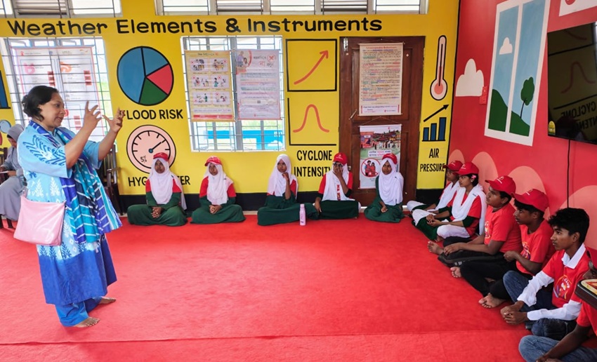 Practical Training on Weather Forecasting Equipment