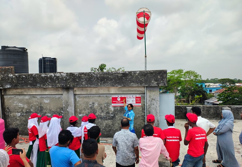 Practical Training on Weather Forecasting Equipment