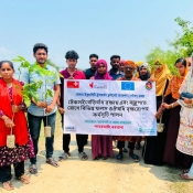 Green initiative of youth to protect the coast