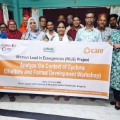 JAGO NARI’s initiative to make cyclone shelter management more effective