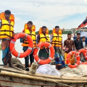 JAGO NARI distributes safety equipment to 120 fishing boats to ensure safer voyages at sea